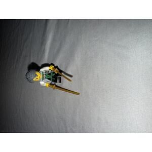 LEGO Ninjago Garmadon Sensei Minifigure with Dual Gold Swords and other pieces
